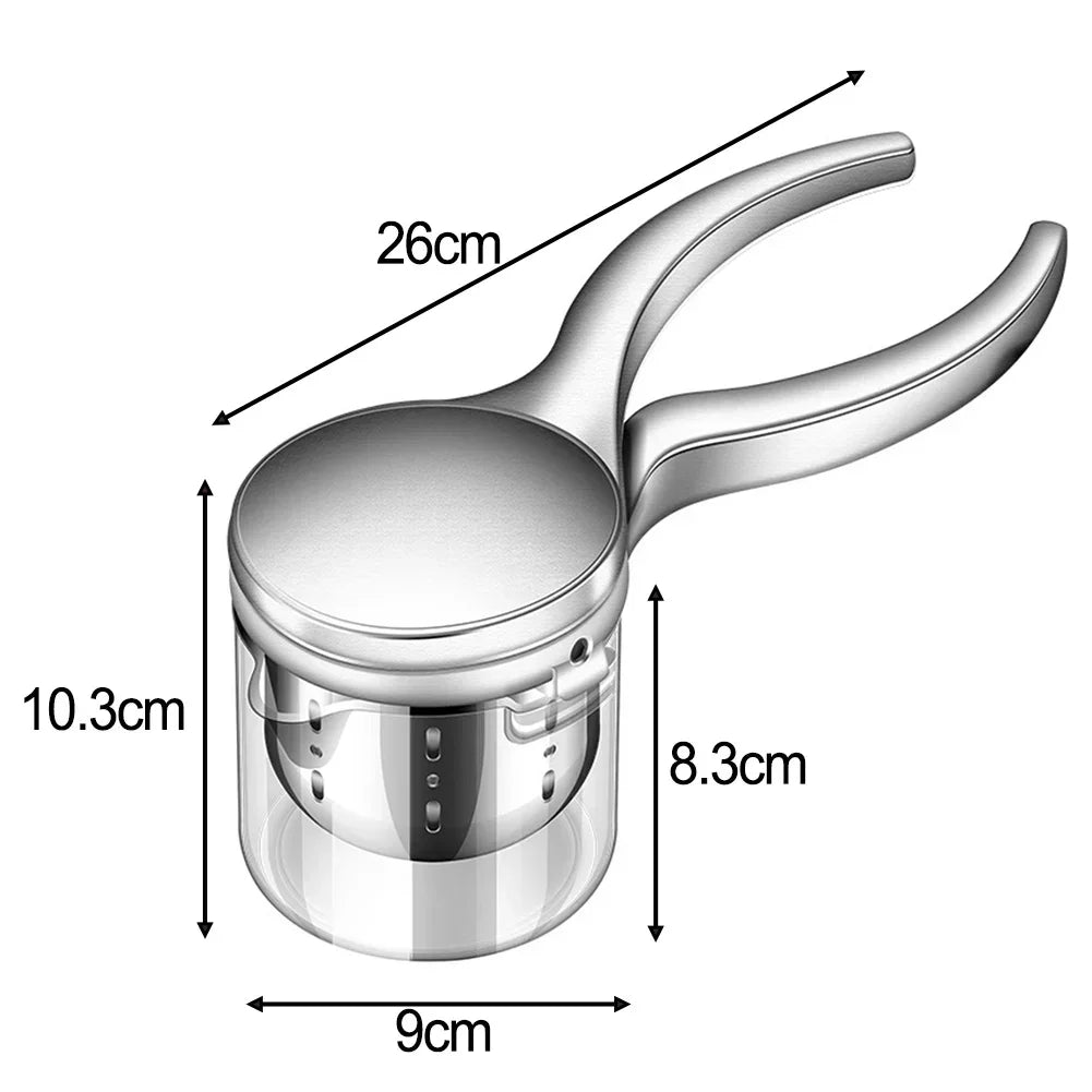 JuiceEase™ Stainless Steel Hand Press Juicer