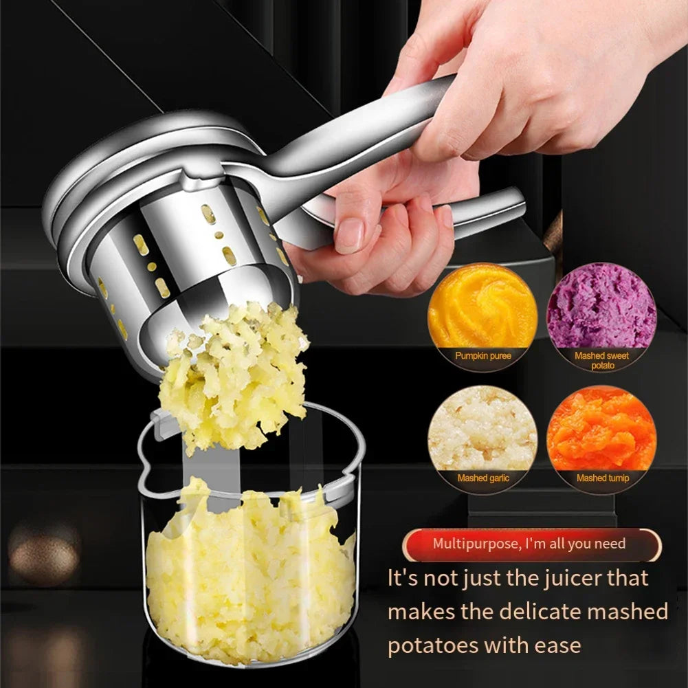 JuiceEase™ Stainless Steel Hand Press Juicer