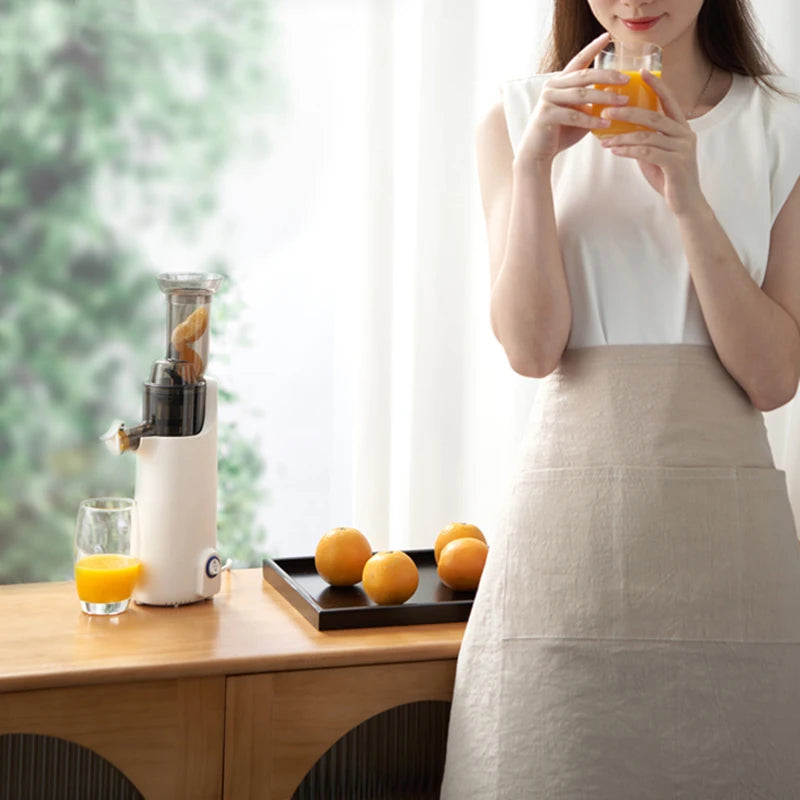 JuiceEase™ Mini Cold Press Slow Juicer C1B