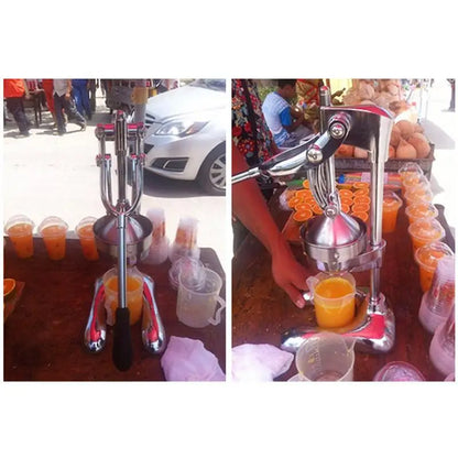 JuiceEase™ Heavy-Duty Manual Citrus & Pomegranate Press